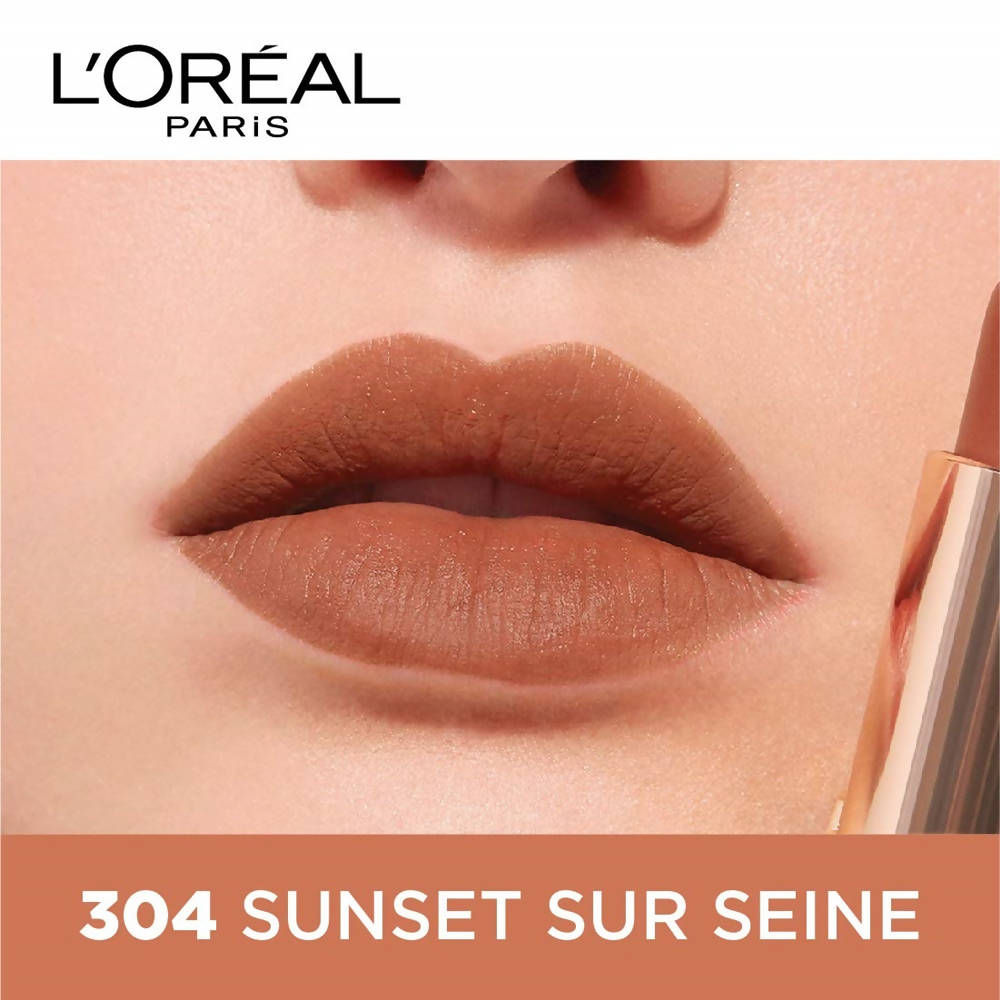 L'Oreal Paris Color Riche Moist Matte Lipstick - 304 Sunset Sur Seine - Distacart