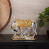 Svastika Vastu Kamdhenu Cow with Calf Idol