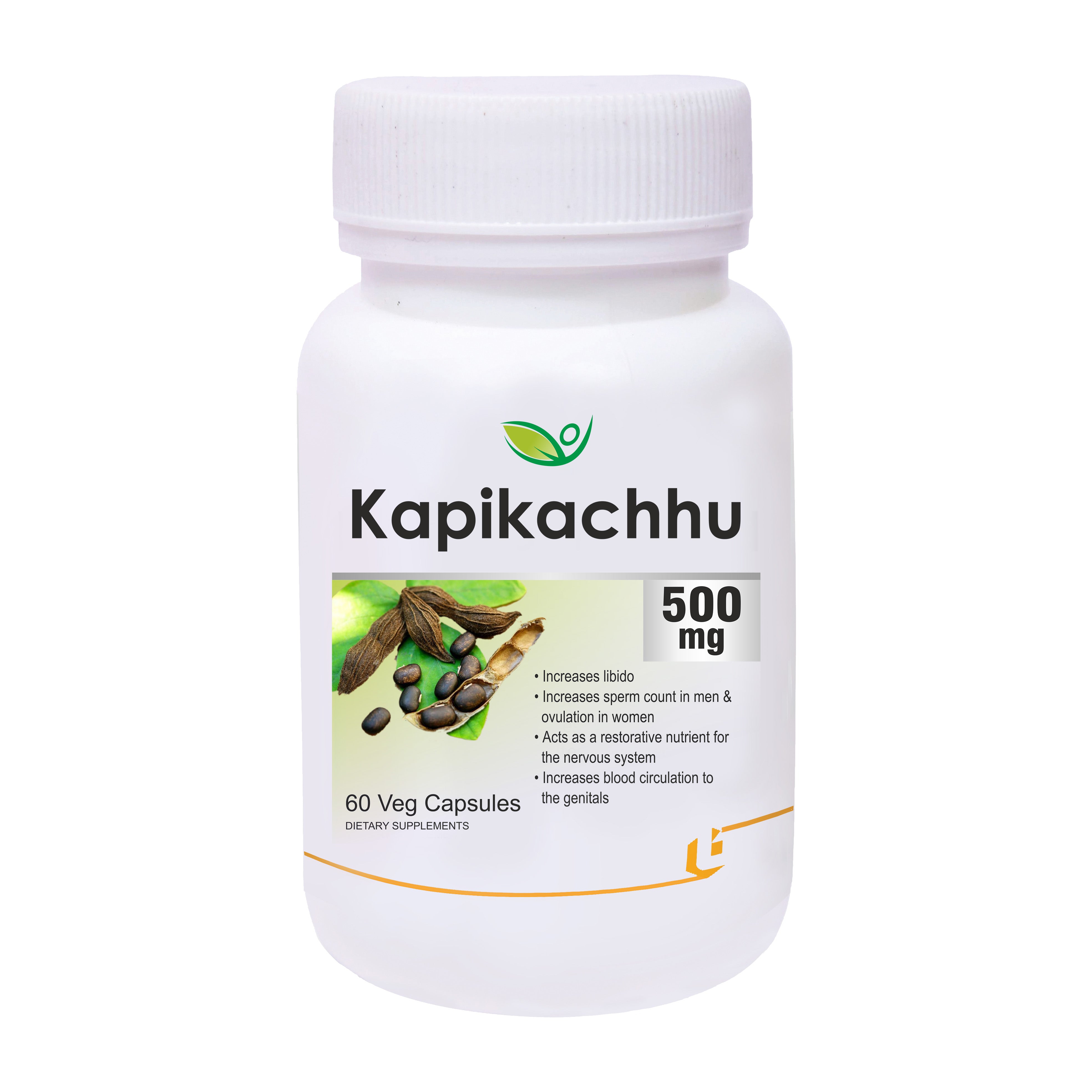 Biotrex Kapikachhu 500mg - 60 tabs - Swadesii