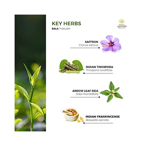 Kerala Ayurveda Bala Thailam Ingredients