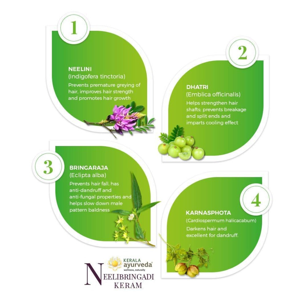 Kerala Neelibringadi Keram ingredients