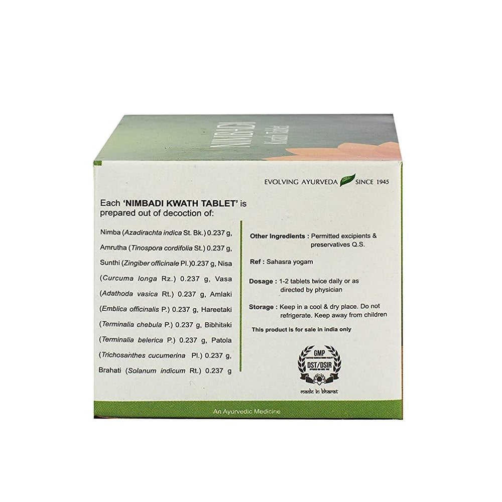 Ayurveda Nimbadi Kwath Tablets