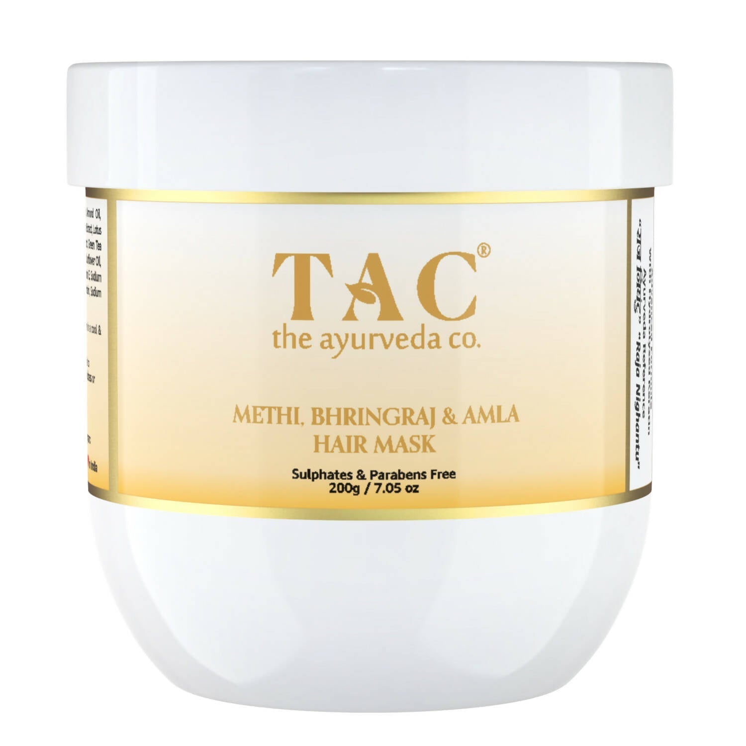 T.A.C The Ayurveda Co. Bhringraj Hair Mask 200 gms Swadesii