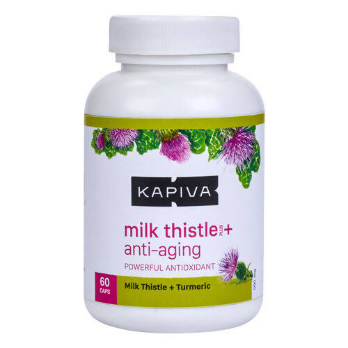 Kapiva Ayurveda Milk Thistle Plus Anti-Aging Capsules