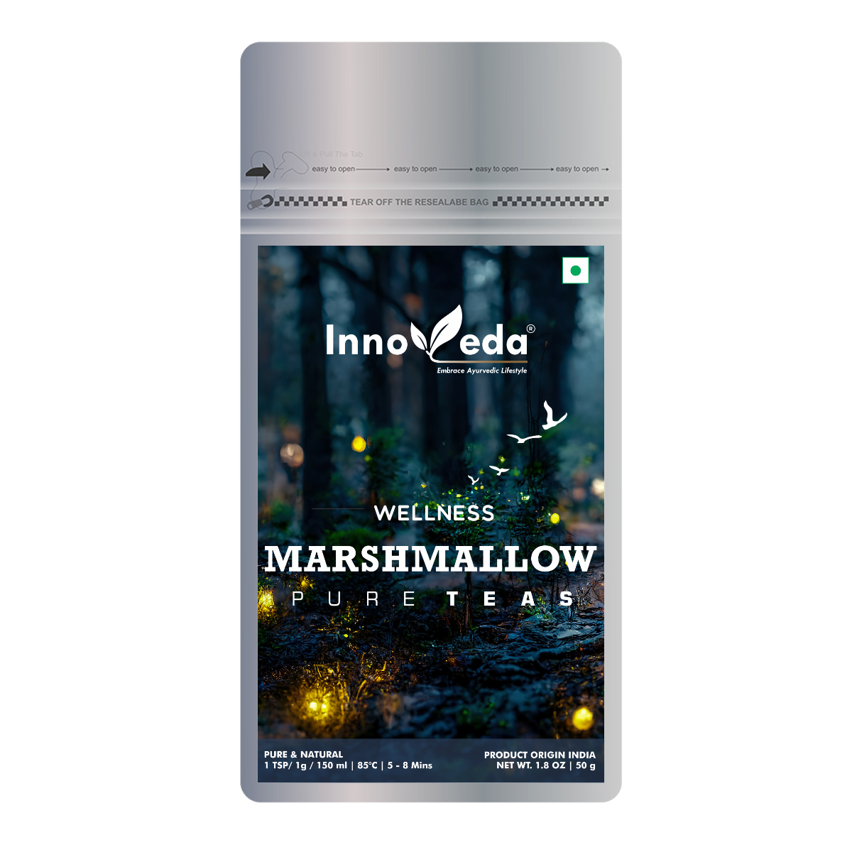 Innoveda Marshmallow Root Tea 50 gms Swadesii