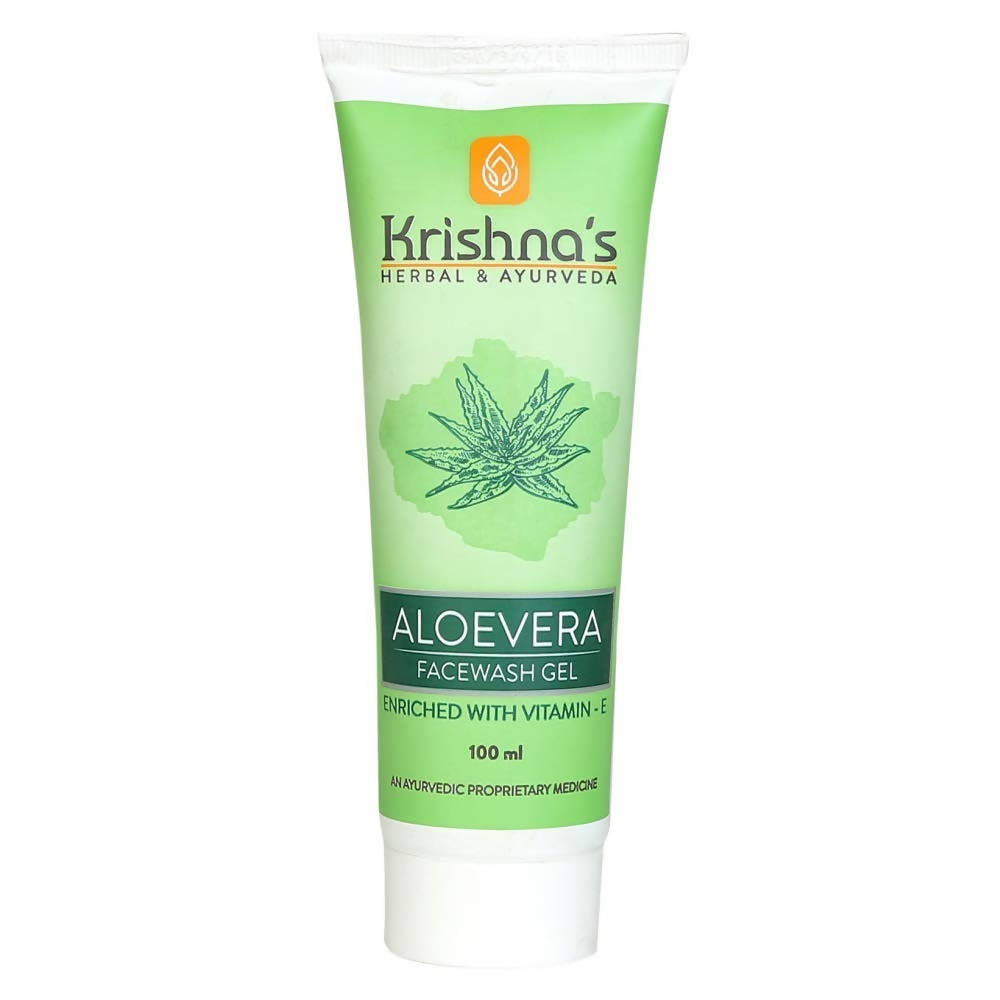 Krishna's Herbal & Ayurveda Aloe vera Face Wash Gel