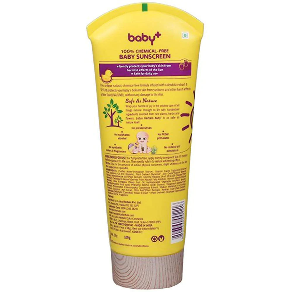 Baby+ Spf 20 PA+++ Sunscreen