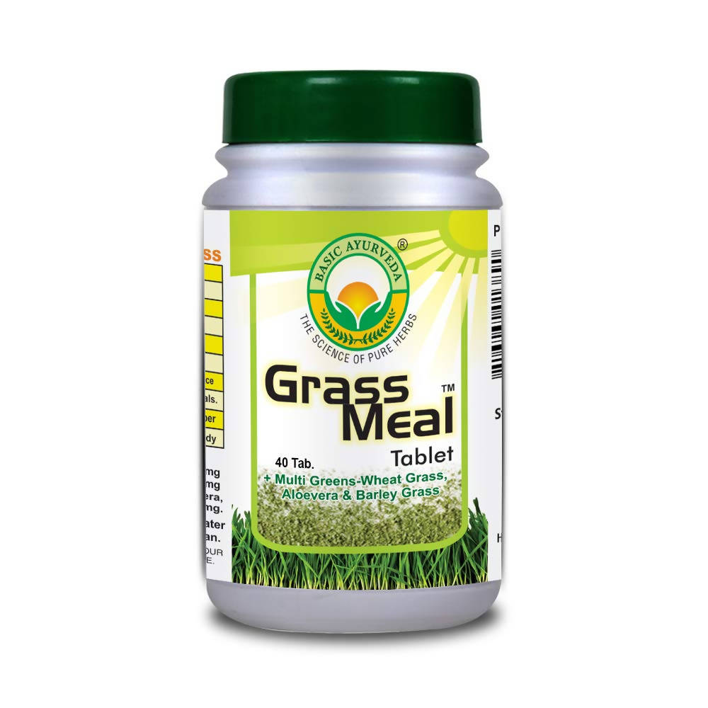 Basic Ayurveda Grass Meal Tablets Online