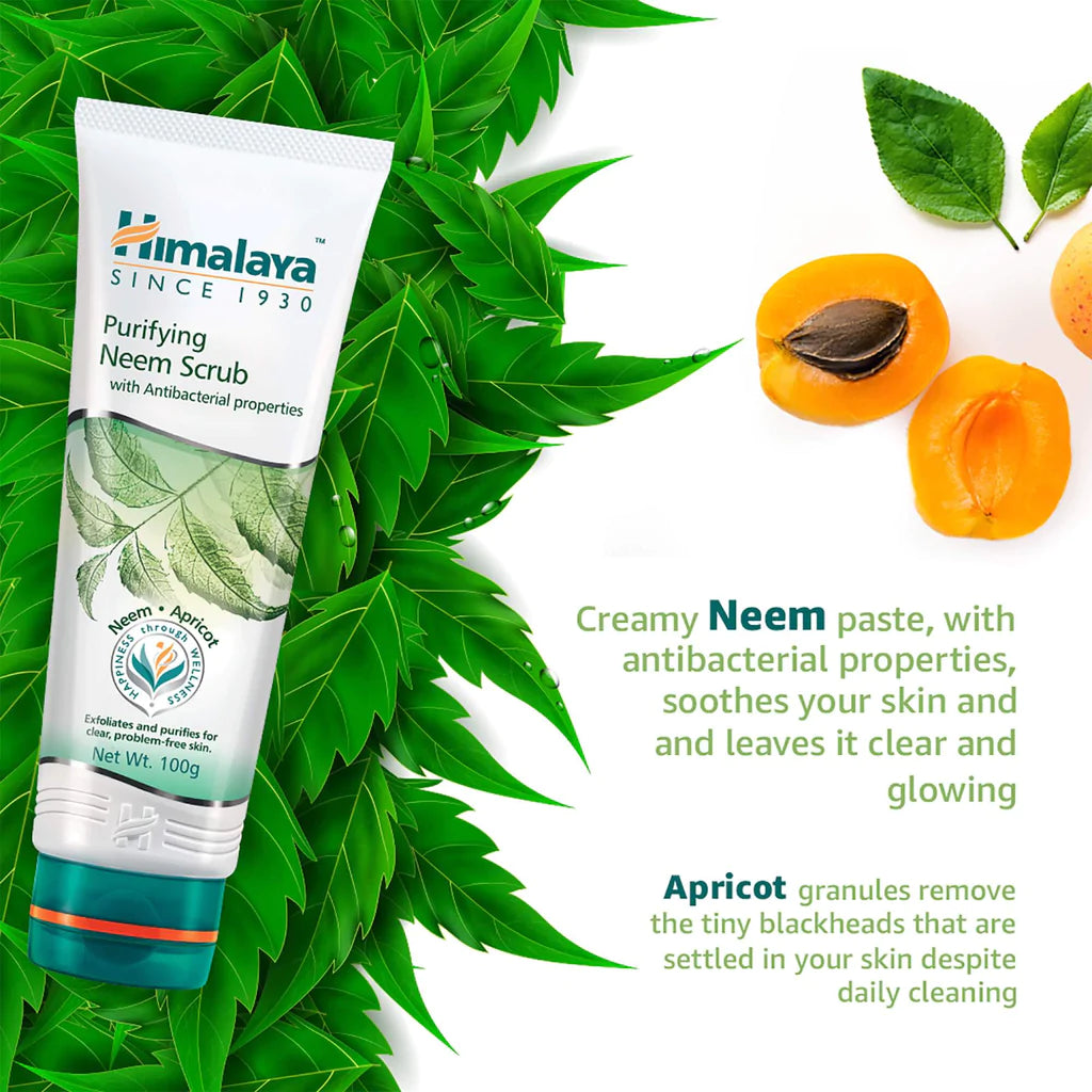 Himalaya Purifying Neem Scrub - Distacart