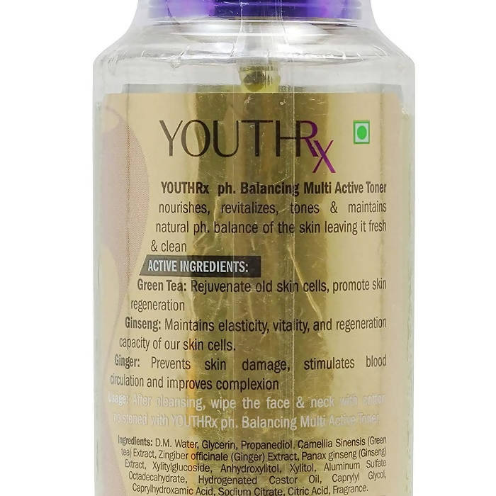 Lotus Herbals Youth RX PH Balancing Multi Active Toner - Distacart
