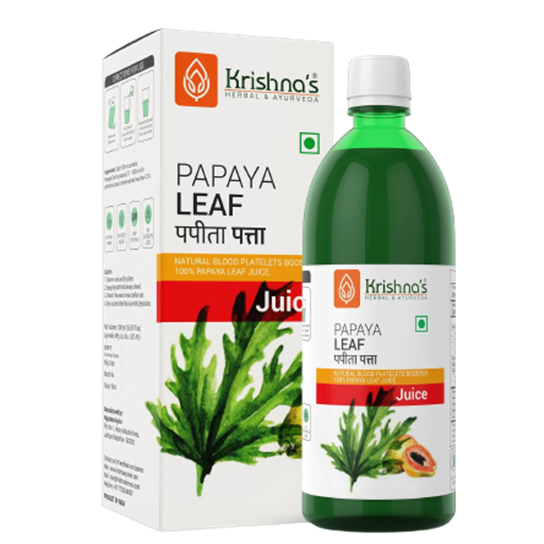 Krishna's Herbal & Ayurveda Papaya Leaf Juice