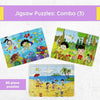 Matoyi Jigsaw Puzzles For Kids: Set of 3 Puzzles