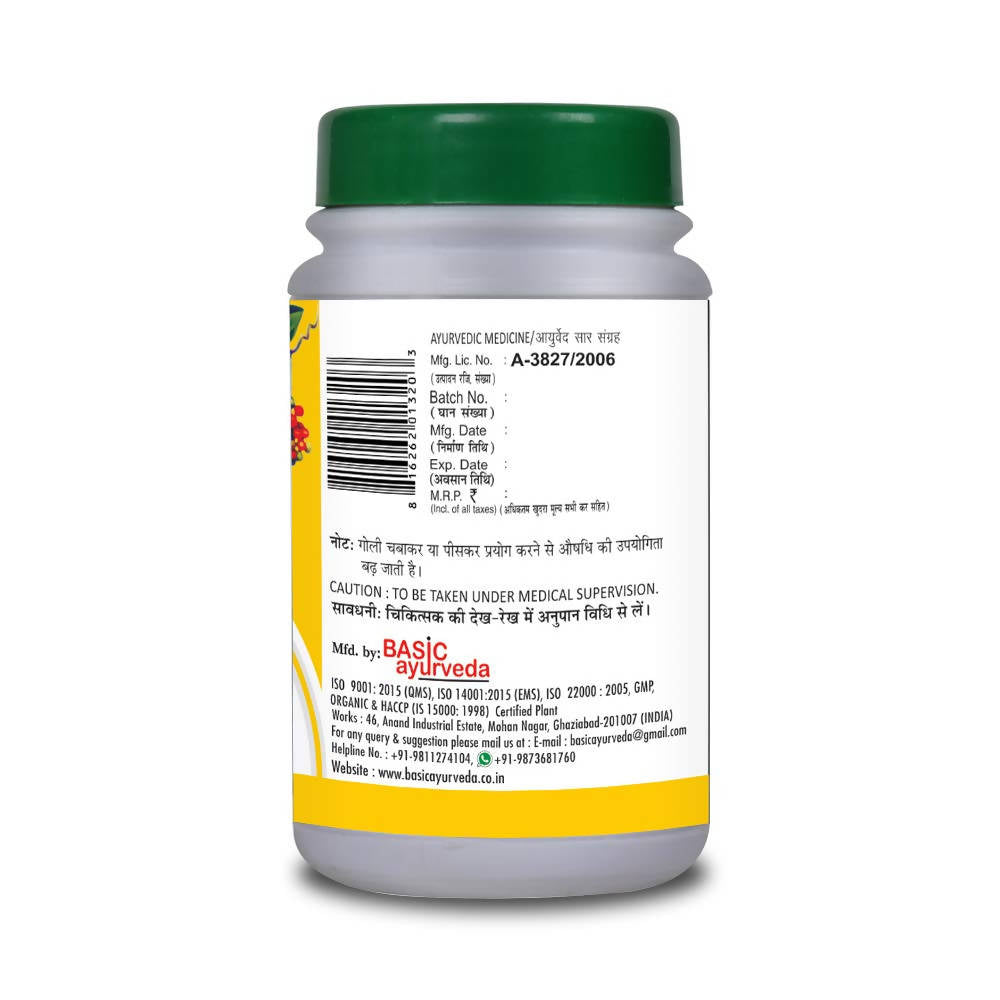 Basic Ayurveda Bolbadh Ras Tablet Online