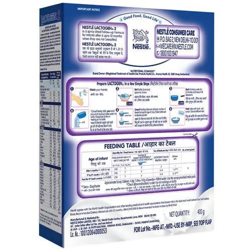 Lactogen Infant Formula Powder After 6 months Stage 2
