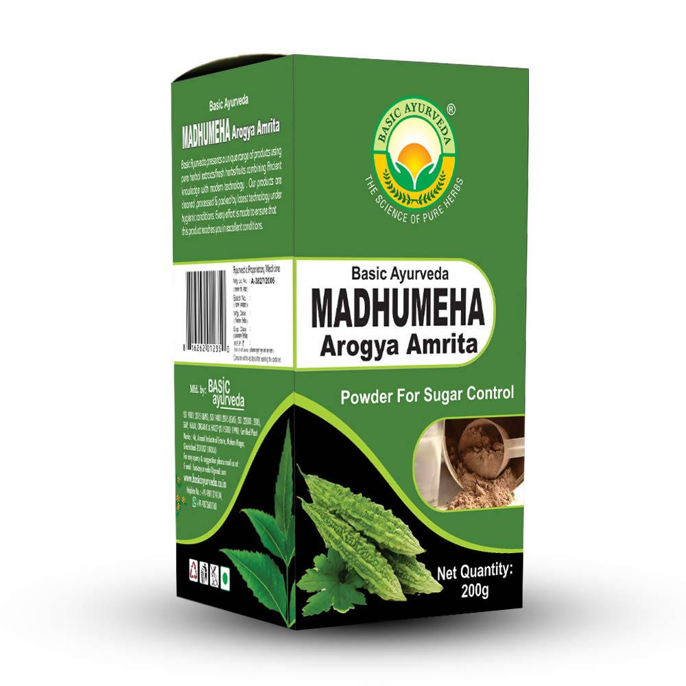 Basic Ayurveda Madhumeha Arogya Amrita Powder Benefits