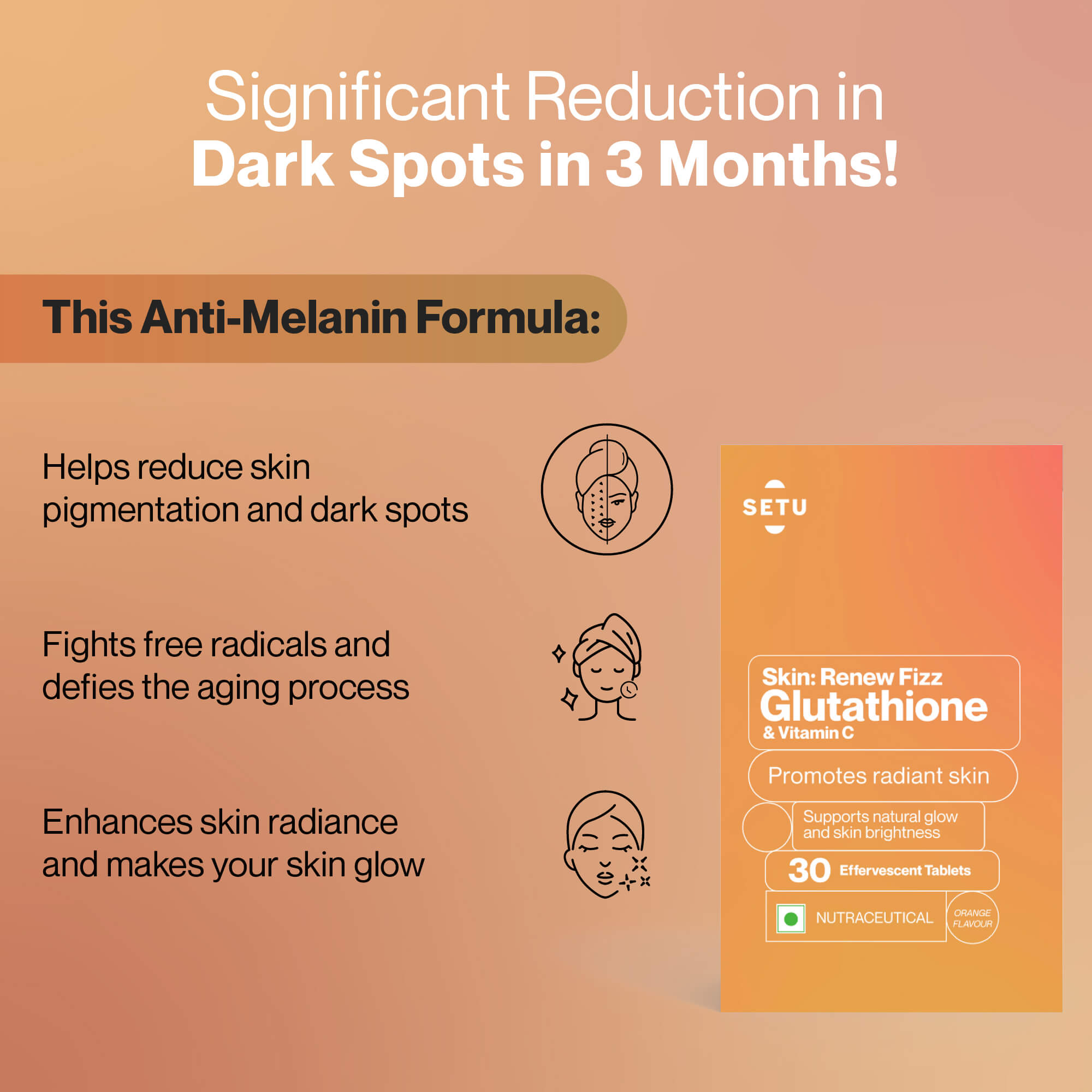 setu skin renew glutathione review Buy SETU SKIN RENEW GLUTATHIONE TABLETS FOR GLOWING SKIN | 500MG L- GLUTATHIONE & VITAMIN C | BERRY main image 1