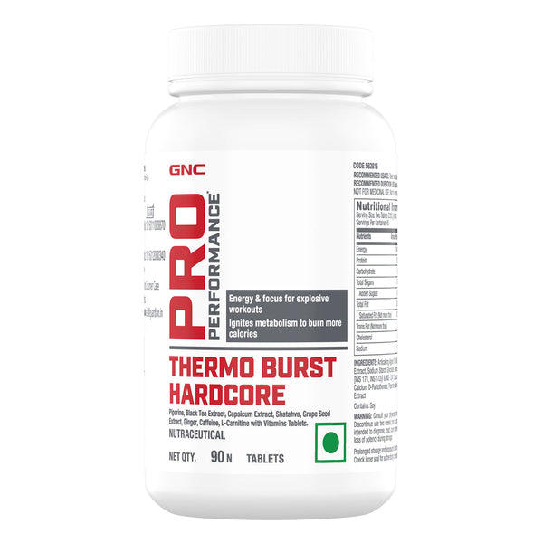 GNC Pro Performance Thermoburst Hardcore Fat Burner for Explosive Work - Swadesii GNC Pro Performance Thermoburst Hardcore Fat Burner for Explosive Work - Swadesii