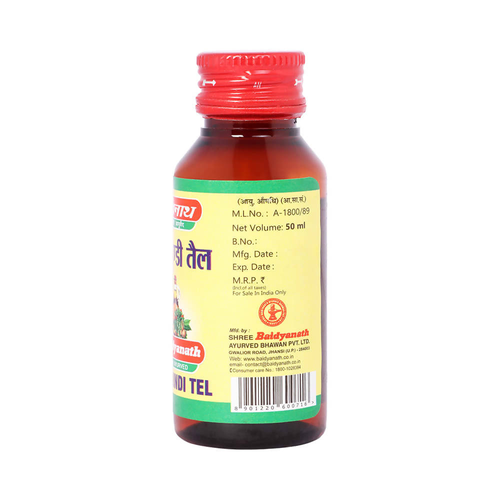 Baidyanath Nirgundi Tel - Distacart