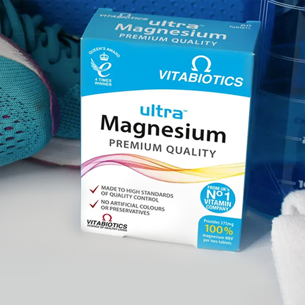 Vitabiotics Ultra Magnesium - 60 Tabs - Swadesii