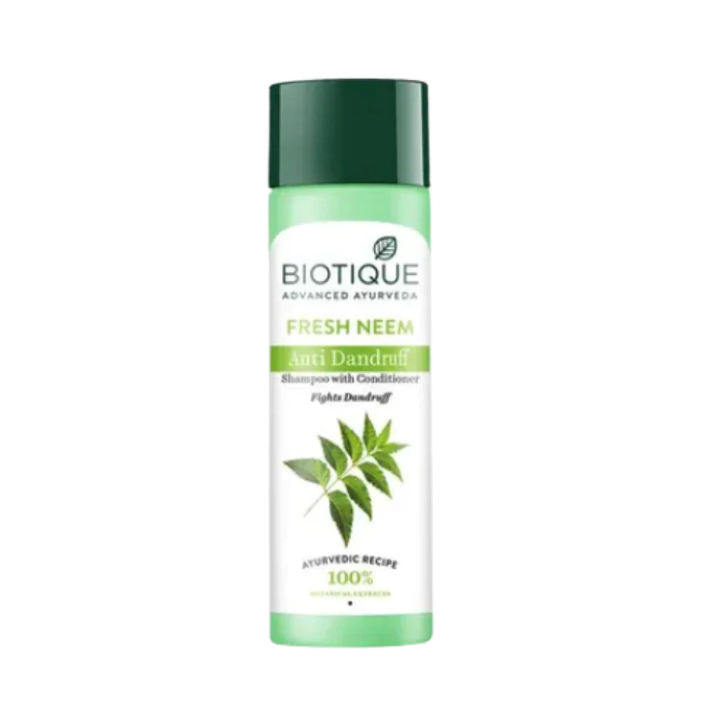 Biotique Bio Neem Margosa Anti Dandruff Shampoo & Conditioner - Distacart