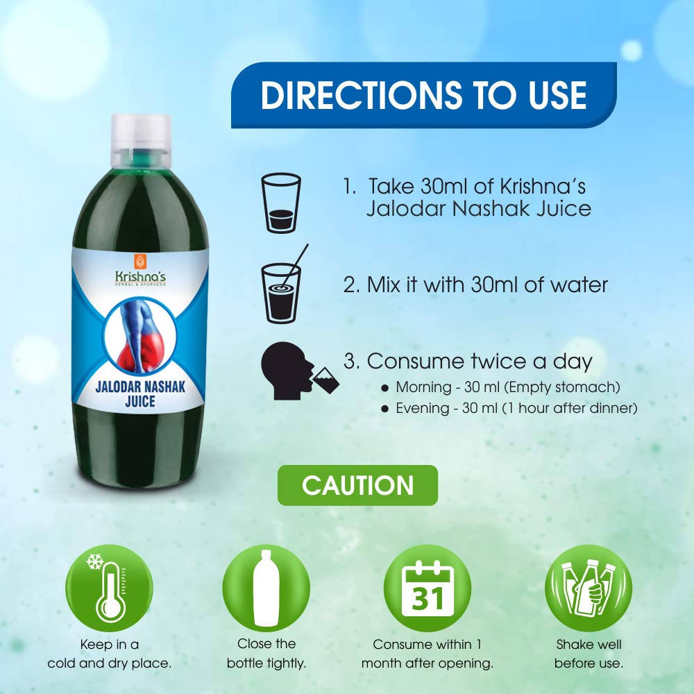 Krishna's Herbal & Ayurveda Jalodar Nashak Juice
