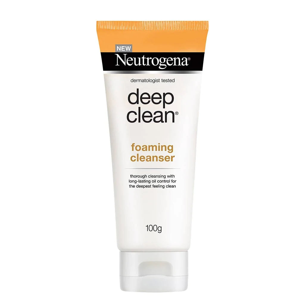 Neutrogena deep clean foaming cleanser uses
