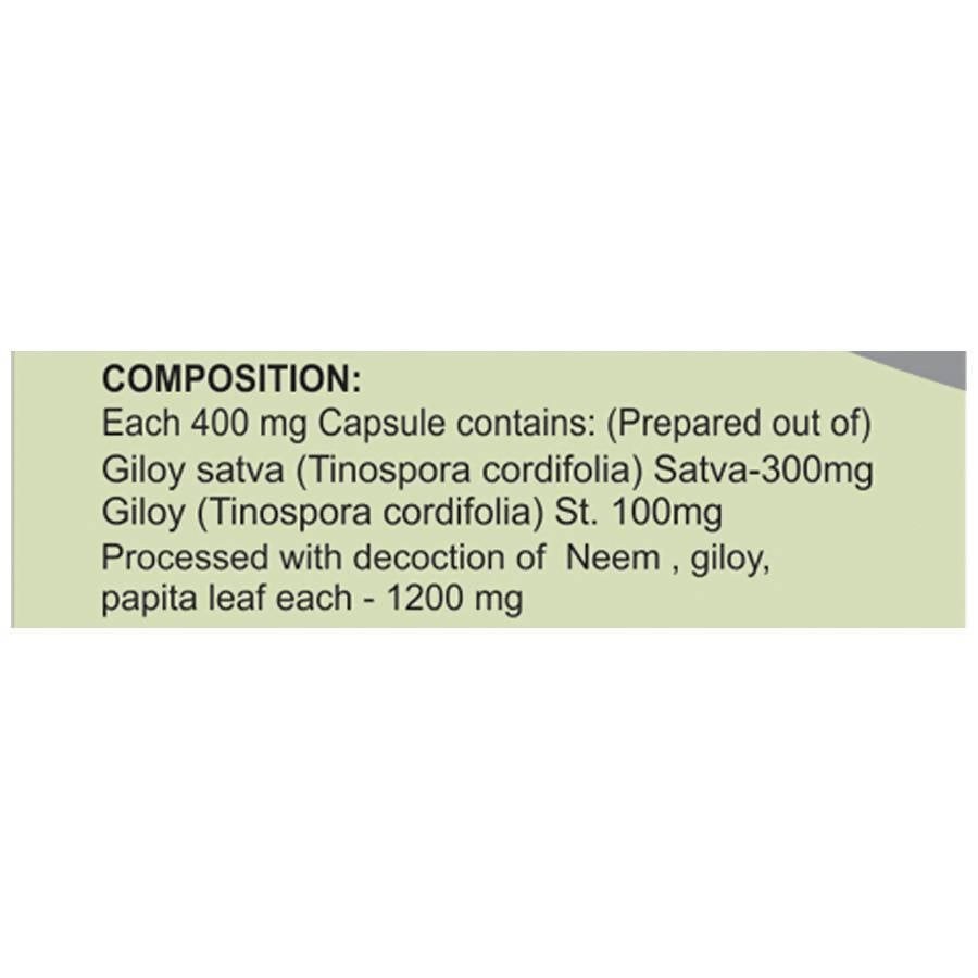 Basic Ayurveda Giloy Power Capsules Ingredients
