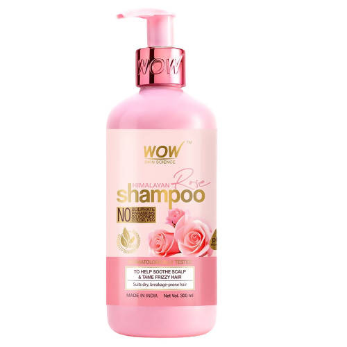 Wow Skin Science Himalayan Rose Shampoo - Distacart