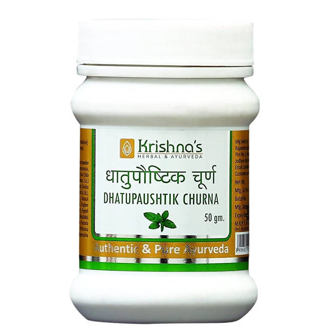 Krishna's Herbal & Ayurveda Dhatupaushtik Churna - Distacart