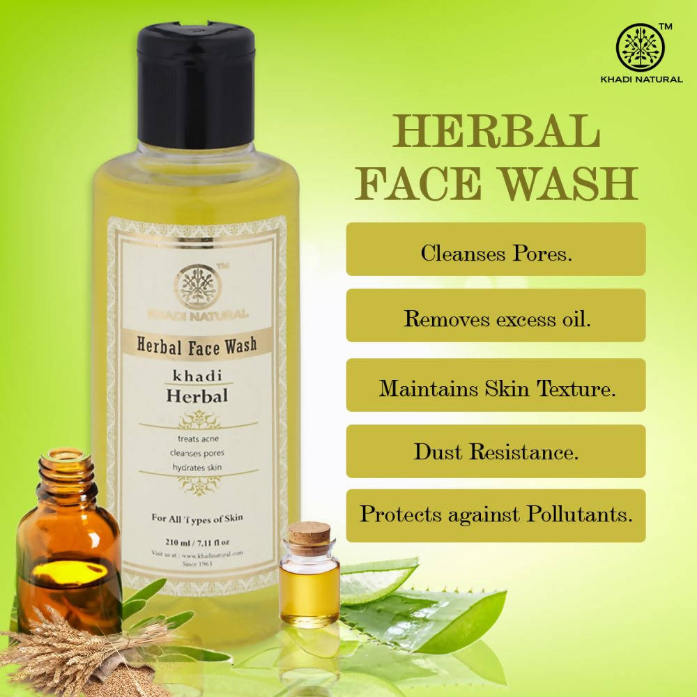 Khadi Natural Herbal Face Wash Khadi Natural Herbal Face Wash