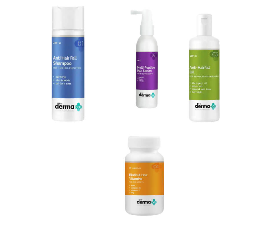 The Derma Co Anti Hair Fall Kit 390 ml Swadesii