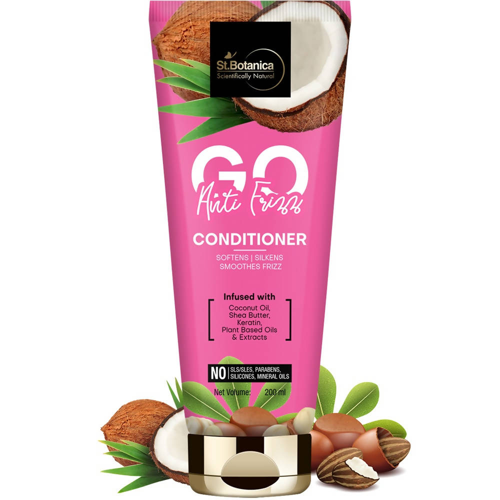 St.Botanica Go Anti Frizz Shampoo And Conditioner Combo