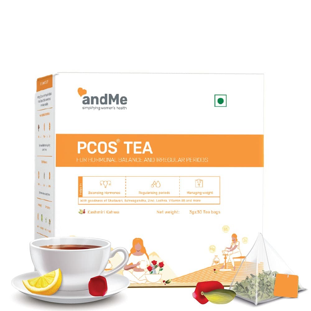 &Me PCOS Tea-Kashmiri Kahwa