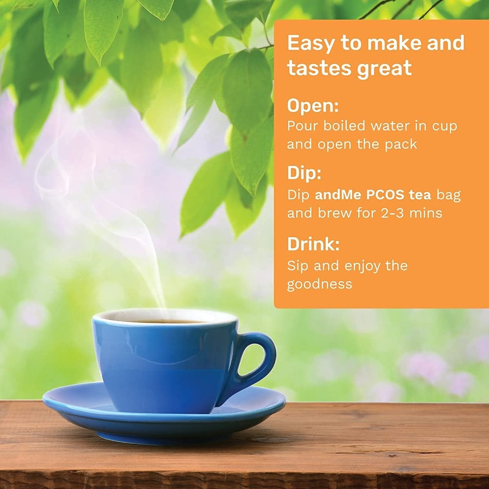 &Me PCOS Tea-Kashmiri Kahwa