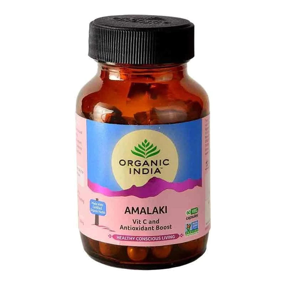 Organic India Amalaki Capsules - Distacart