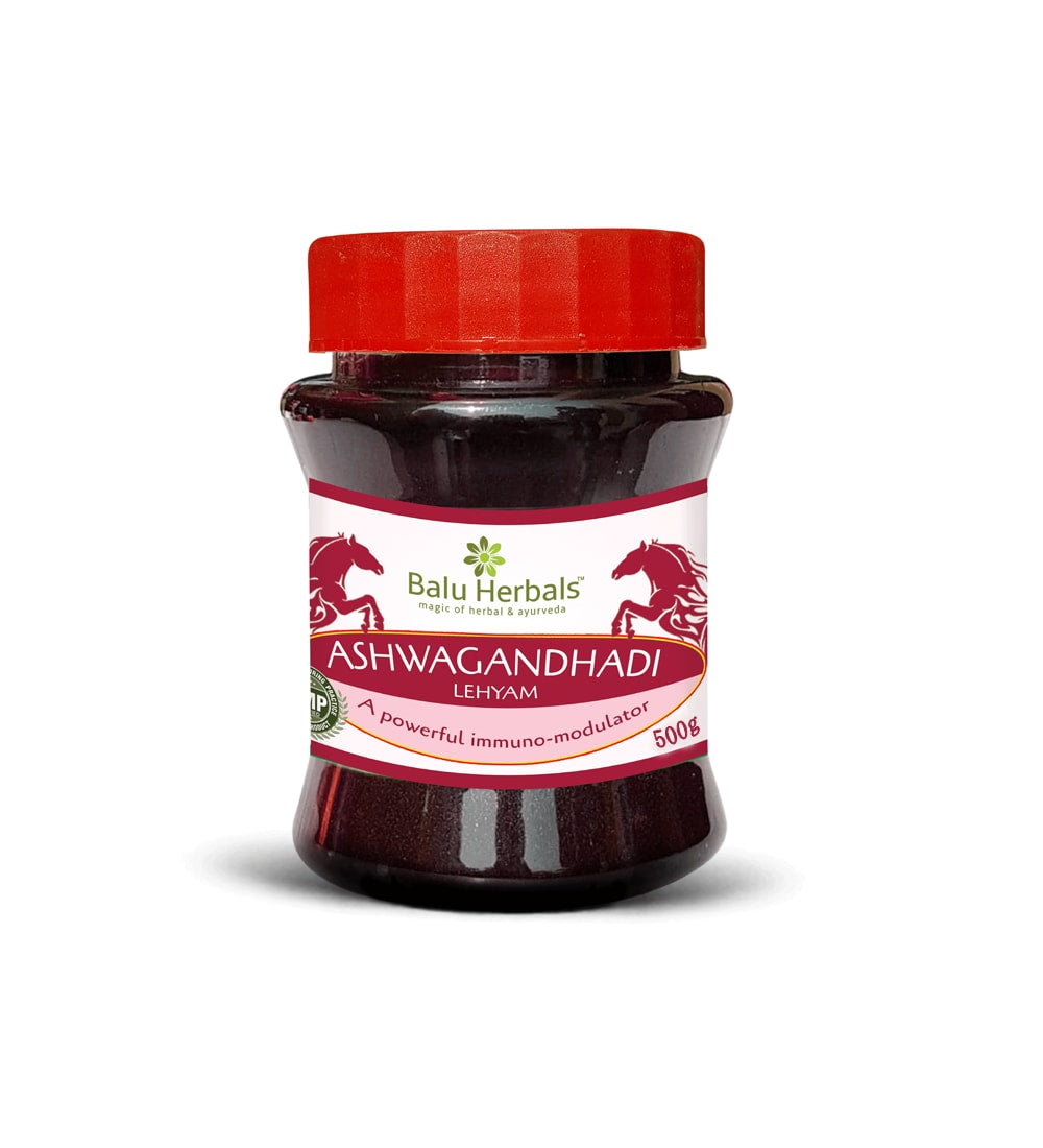 Balu Herbals Ashwagandhadi Lehyam 500g - PUSHMYCART