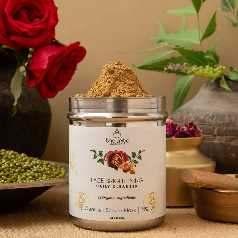 The Tribe Concepts Face Brightening Daily Cleanser benefits