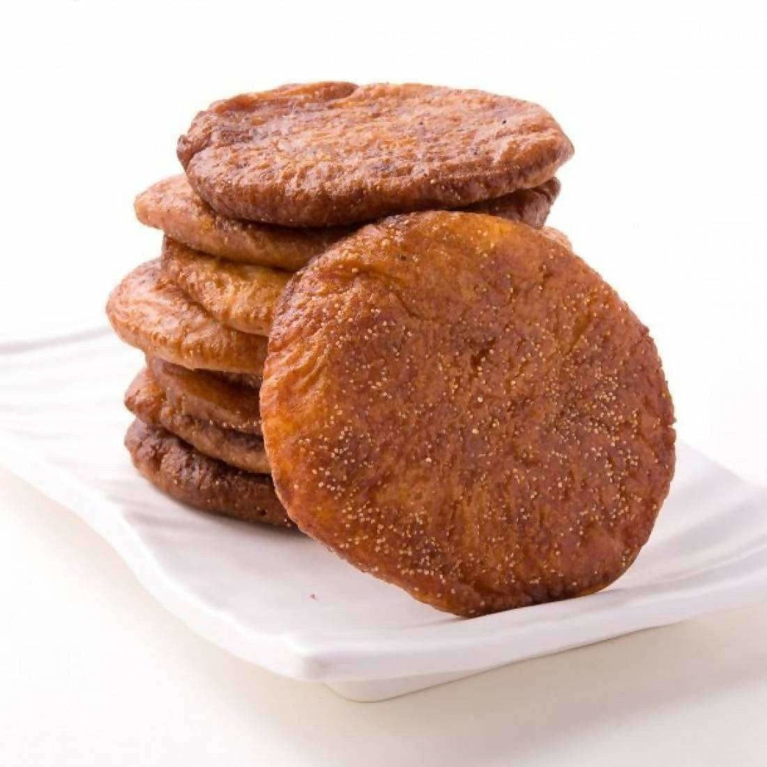 Pulla Reddy Soft Deep Fried Rice Flour Cake / Ariselu