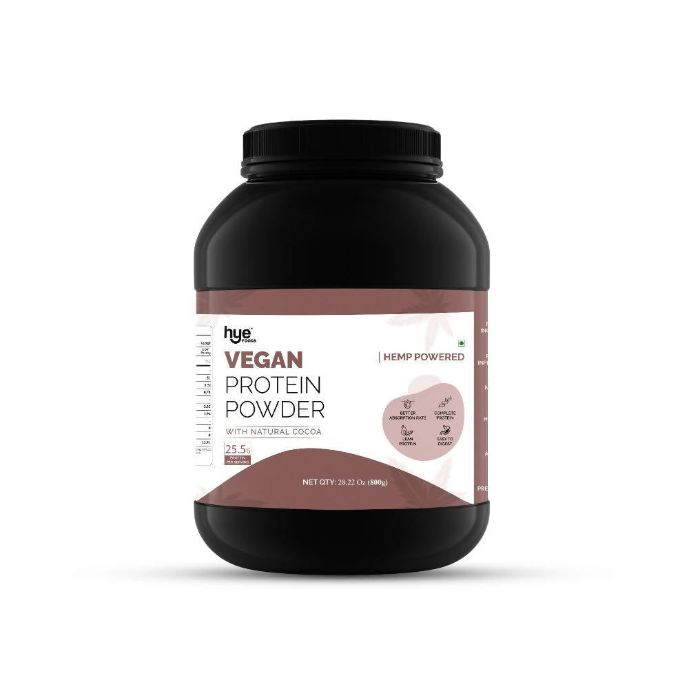 hye Foods Vegan Protein Powder - Hemp Powered - Distacart