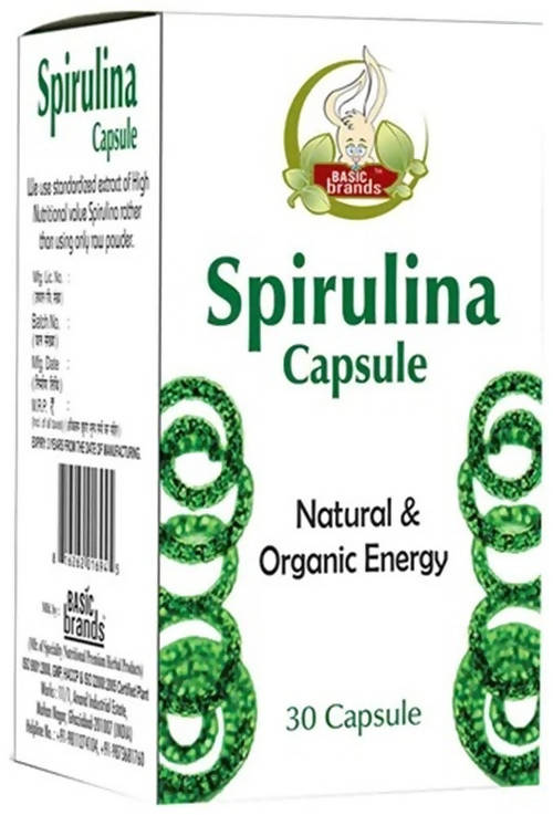 Basic Ayurveda Spirulina 30 Capsule