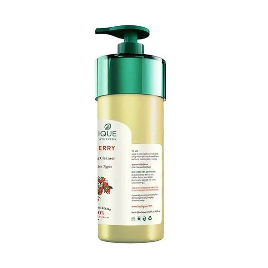 Biotique Advanced Ayurveda Bio Berberry Hydrating Cleanser - Distacart