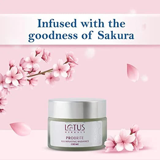 Lotus Herbals Probrite Illuminating Radiance Crème - Distacart