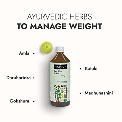 Kapiva Ayurveda Get Slim Juice - Distacart