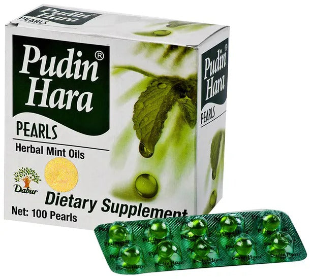 Dabur Pudin Hara Pearls Capsules - Distacart