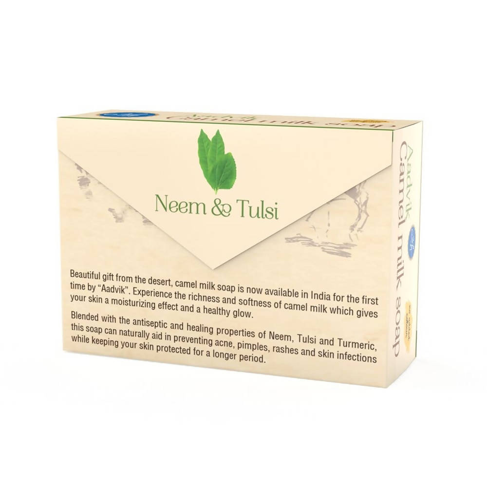 Aadvik Camel Milk Soap With Neem & Tulsi usage