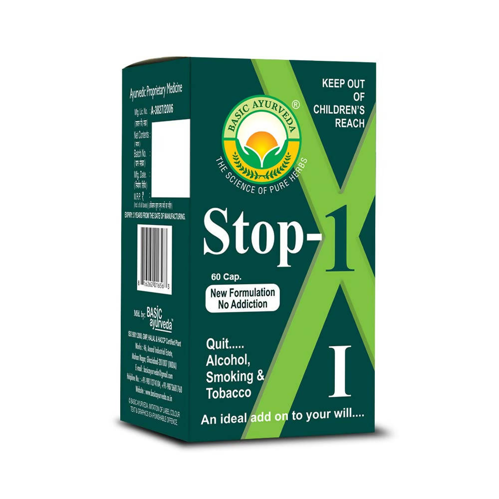 Basic Ayurveda Stop-1 60 Capsules
