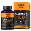 Zingavita Omega 3 Fish Oil Softgels - 60 tabs