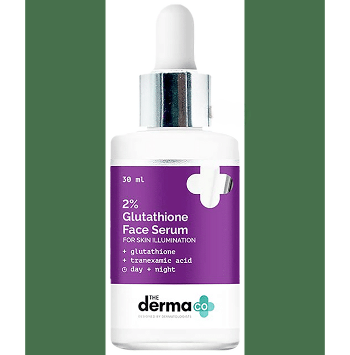The Derma Co 2% Glutathione Face Serum For Skin Illumination - 30 ml The Derma Co 2% Glutathione Face Serum For Skin Illumination - 30 ml