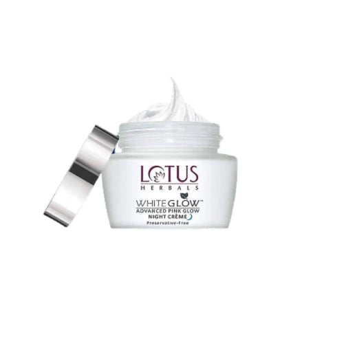 Lotus Herbals Whiteglow Advanced Pink Glow Night Crème - Distacart
