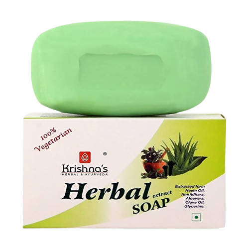 Krishna's Herbal & Ayurveda Herbal Extract Soap - Distacart